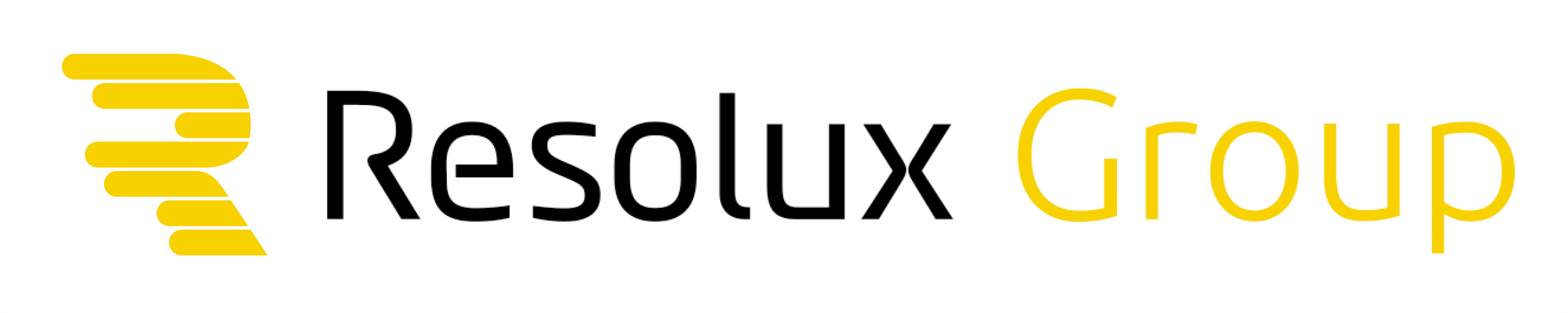 r resolux group logo